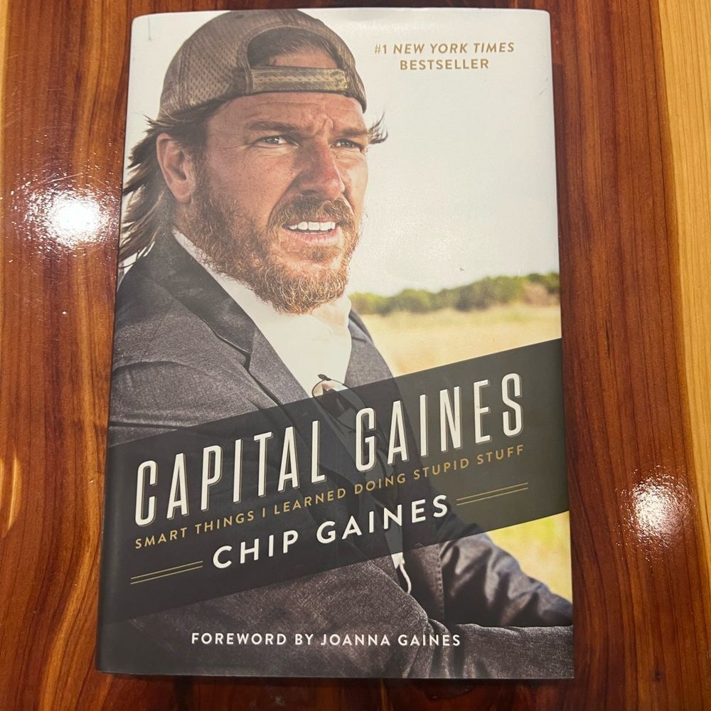 Capital Gaines / No Pain No Gains book bundle Chip Gaines
